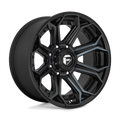 Fuel 1Pc D704 Siege 20X10 -18 Gloss Mach Double Dark Tint