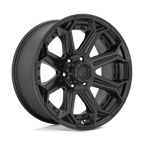 Fuel 1Pc D706 Siege 20X9 +1 Matte Black