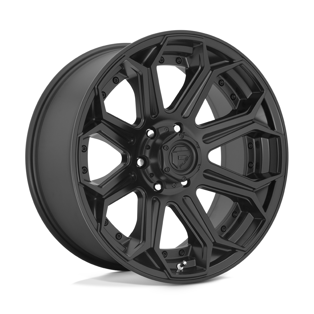 Fuel 1Pc D706 Siege 20X9 +1 Matte Black