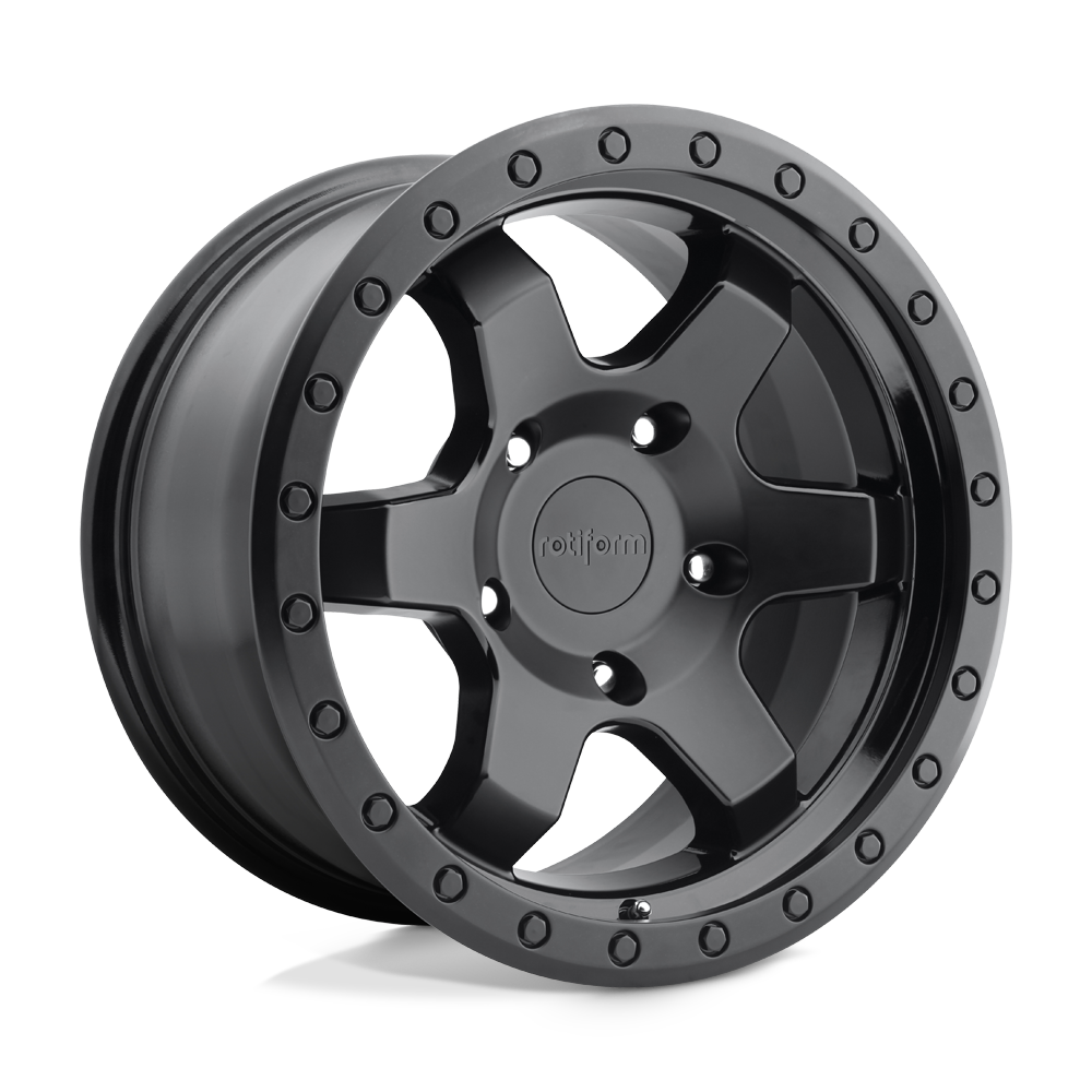 Rotiform R151 SIX-OR 17x9 +1 MATTE BLACK