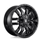 Fuel 1Pc D595 Sledge 20X9 +35 Gloss Black Milled