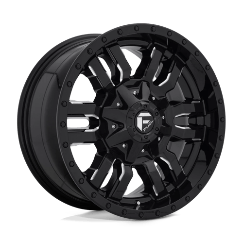 Fuel 1Pc D595 Sledge 18X9 +20 Gloss Black Milled