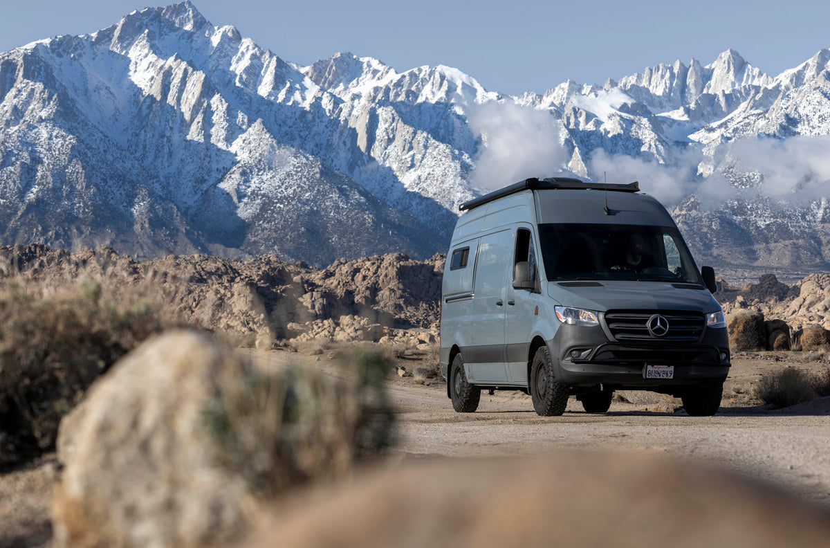 Sprinter 144" High Roof Low Pro + F80 Kit