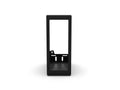 12" Open Shelf - Black