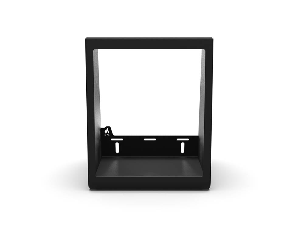 6" Open Shelf - Black