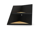 Left Hand Shallow Angled Shelf - Black
