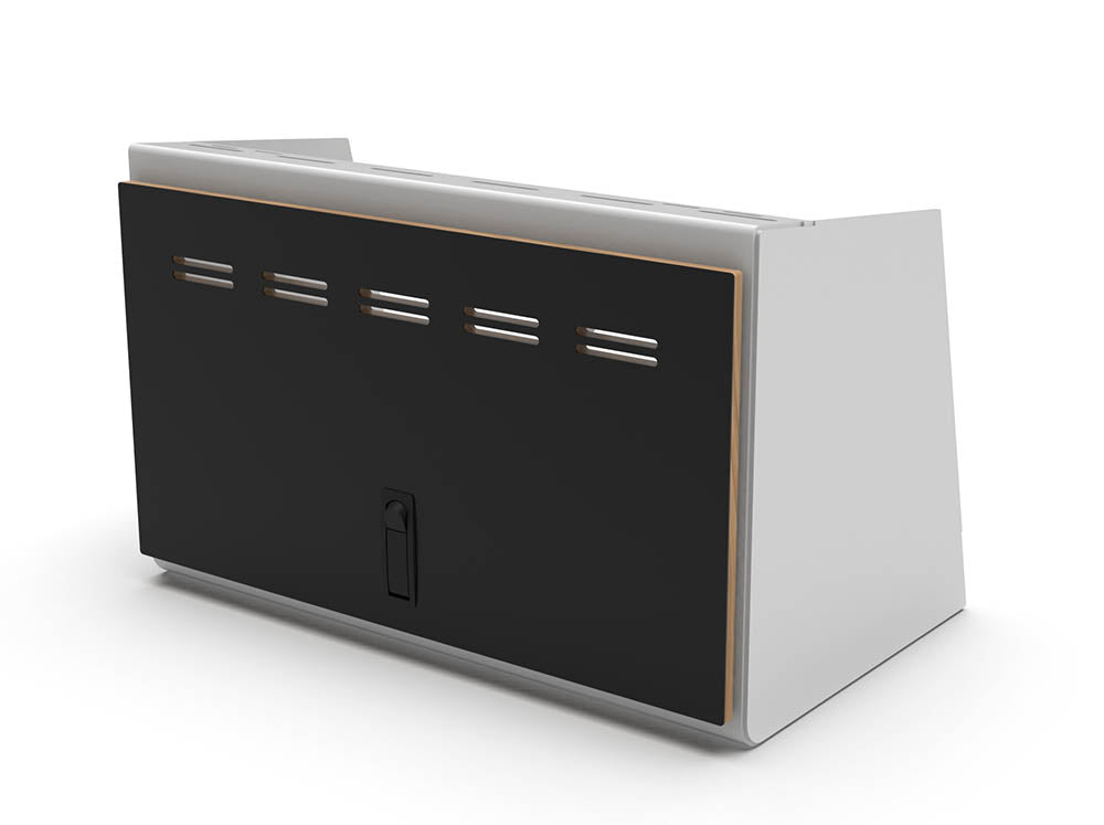 24" Upper Cabinet White - White Door