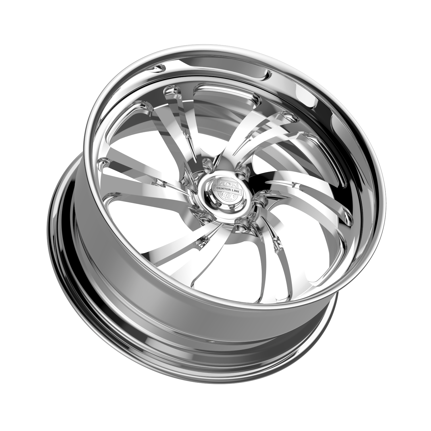 Center Line ST02 22X10 +25 Polished