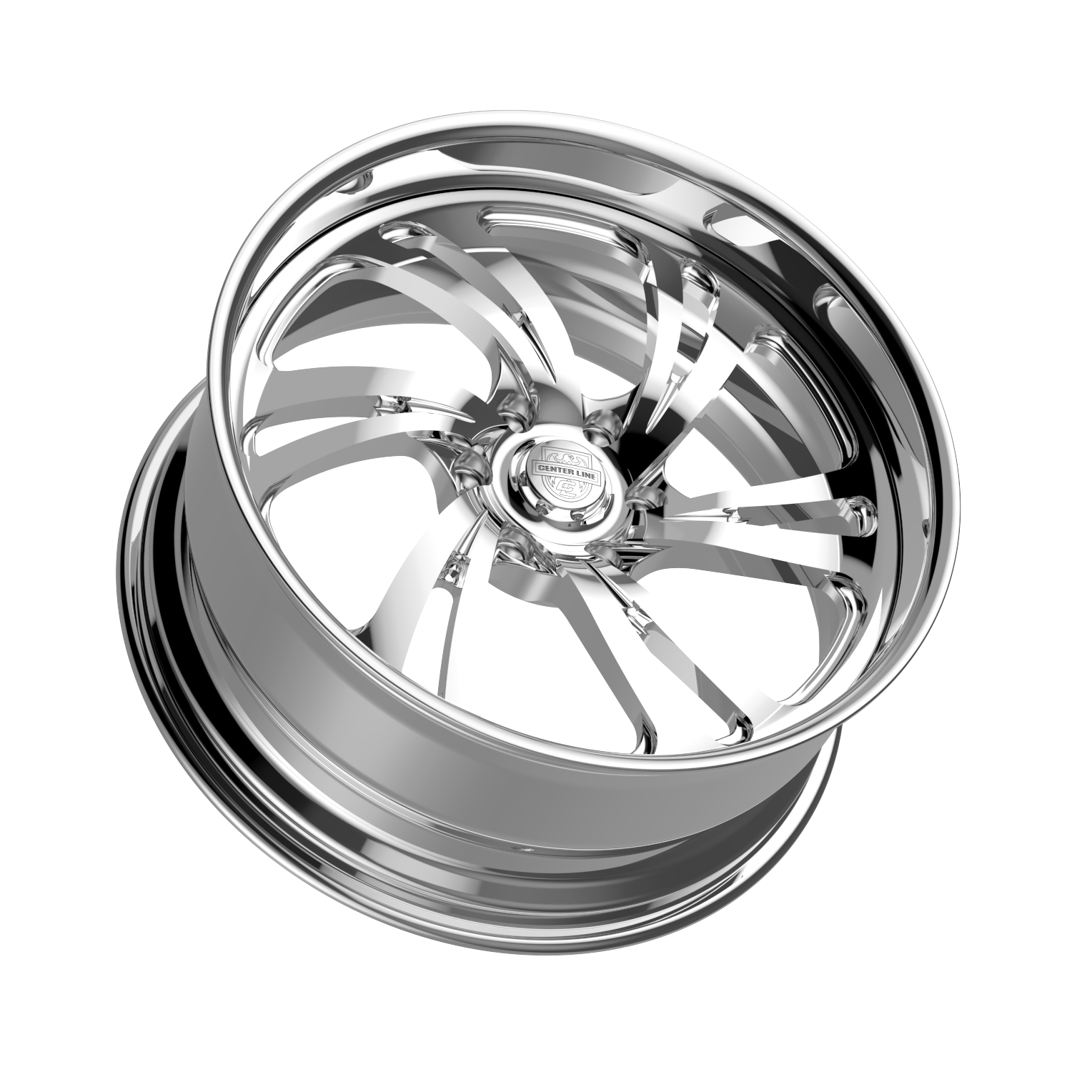 Center Line ST02 22X10 +25 Polished