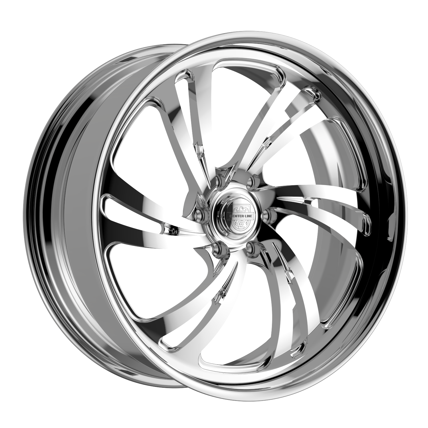 Center Line ST02 24X10 +25 Polished