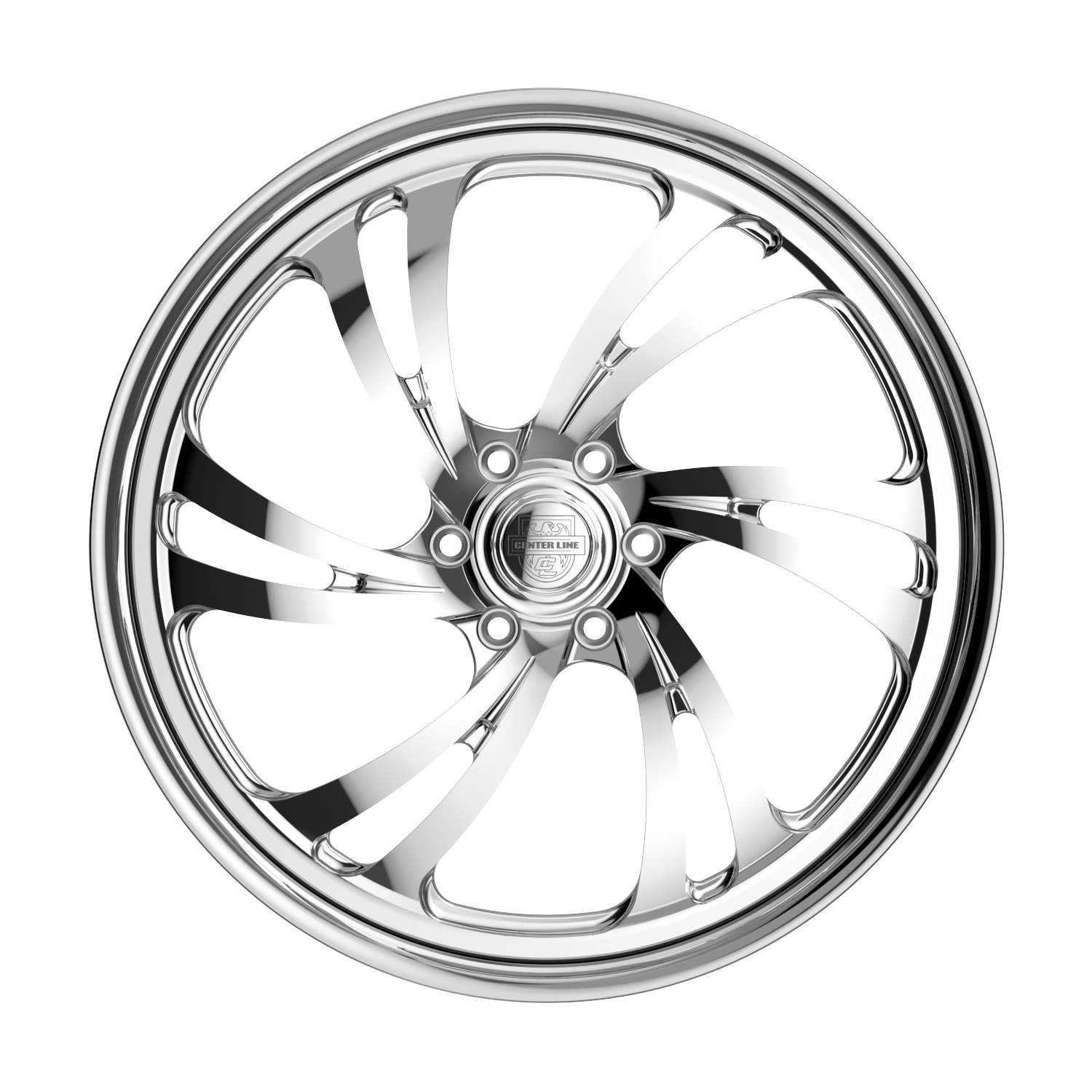 Center Line ST02 24X10 +25 Polished