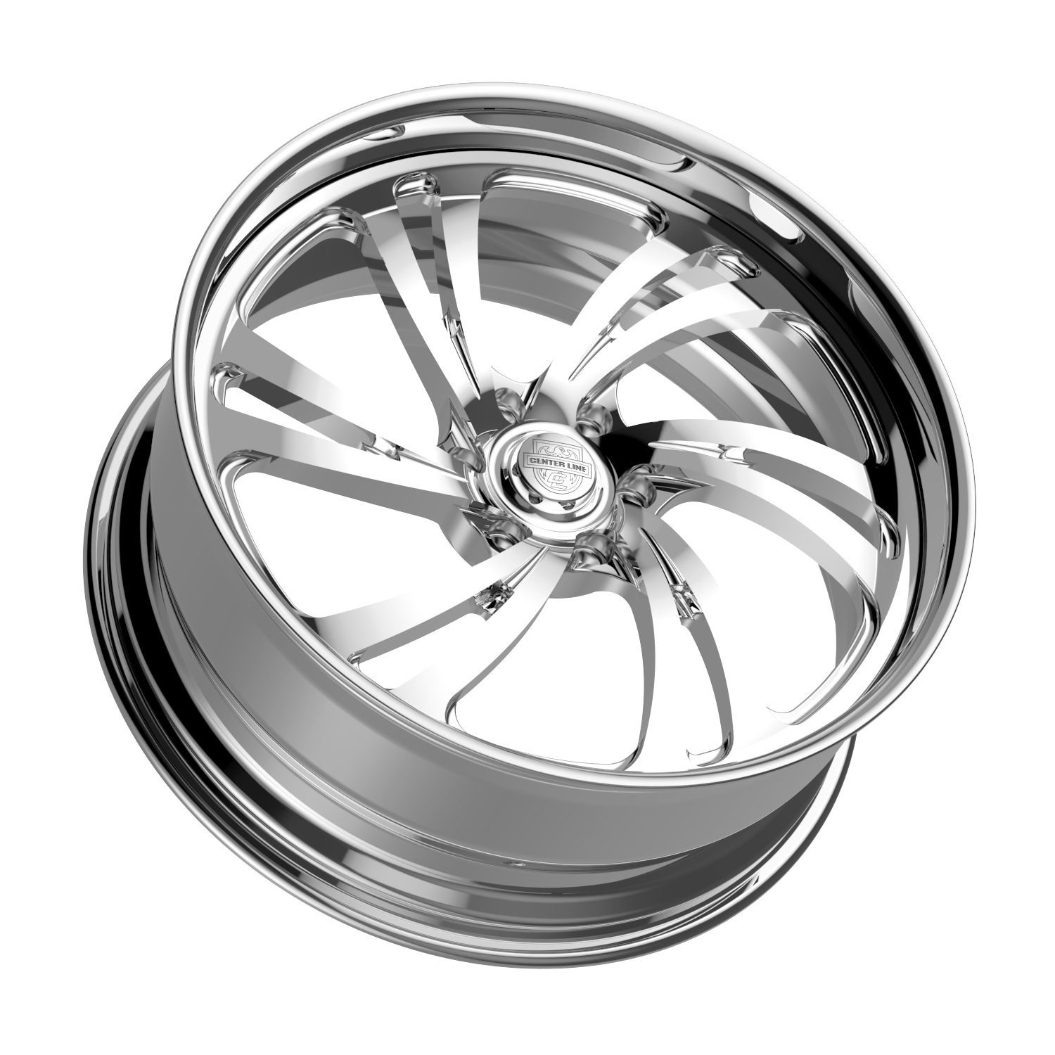 Center Line ST02 24X10 +25 Polished