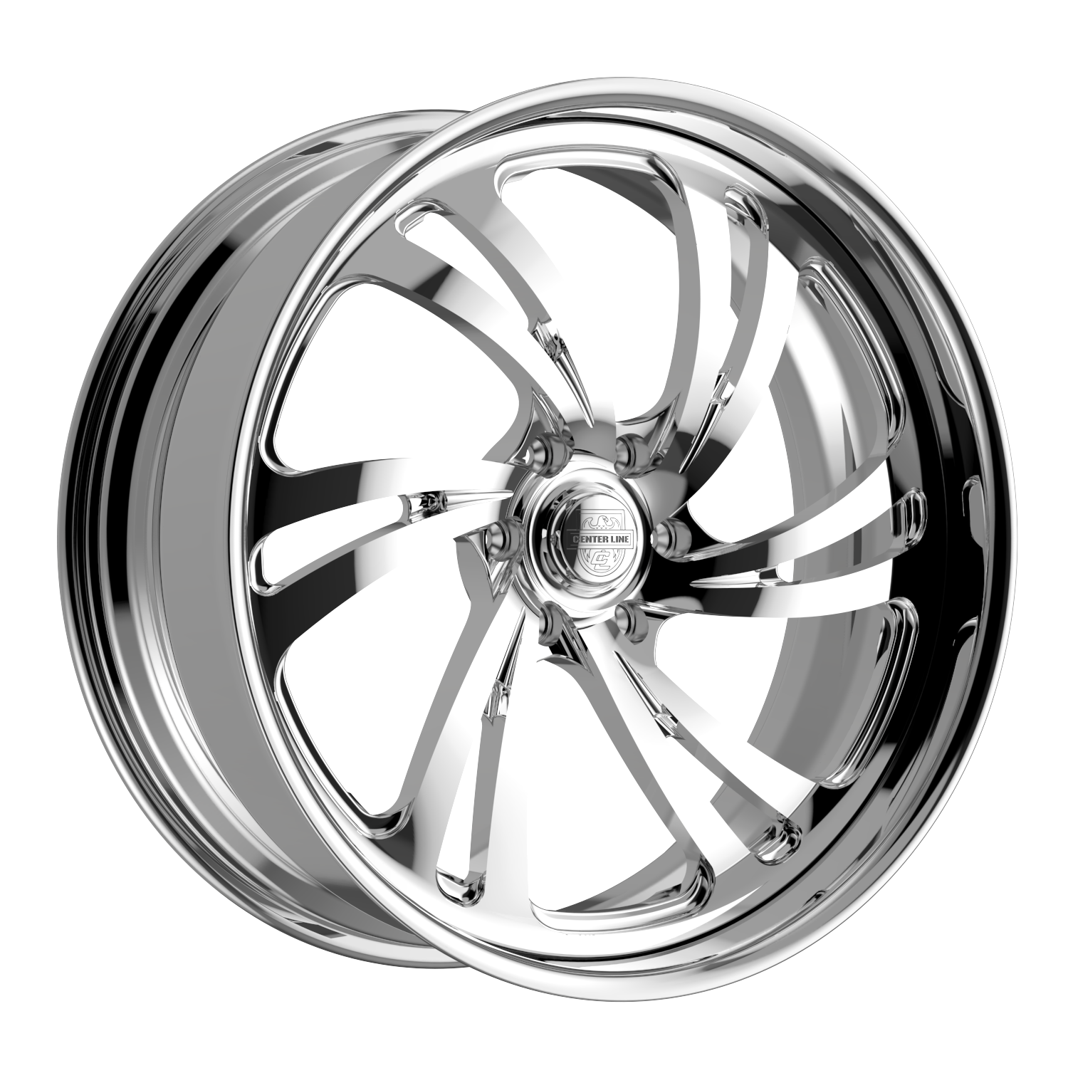 Center Line ST02 24X10 +25 Polished