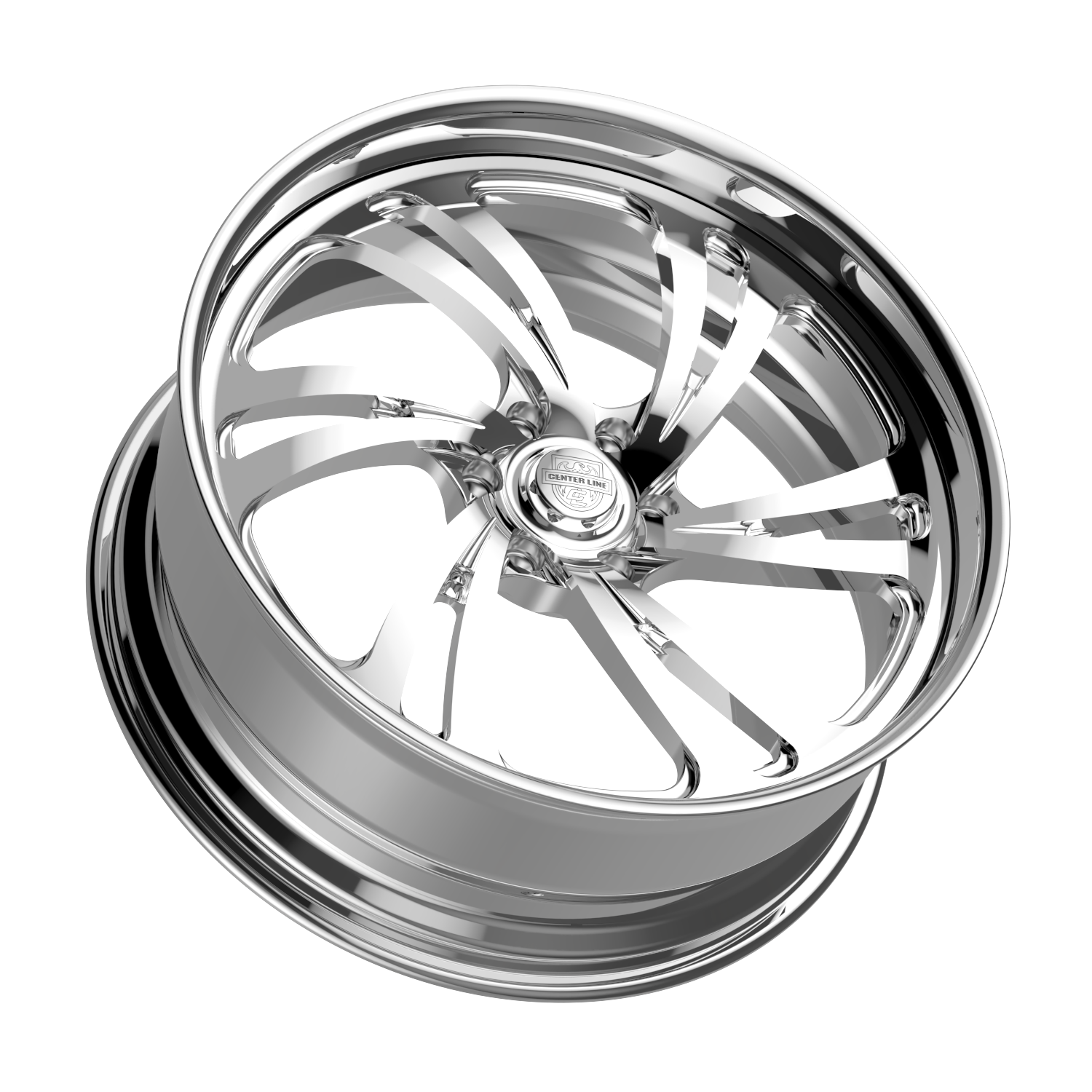 Center Line ST02 24X10 +25 Polished