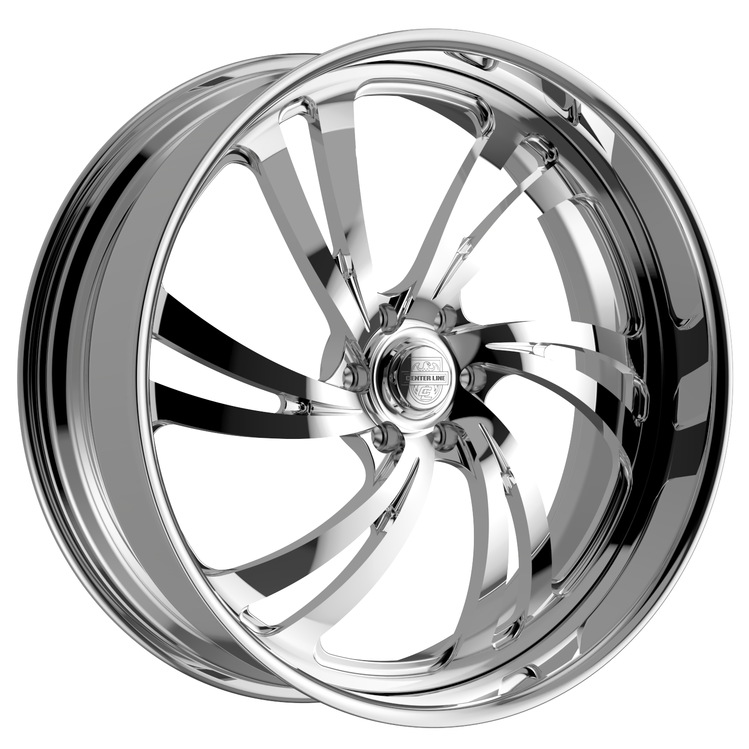 Center Line ST02 26X10 +25 Polished