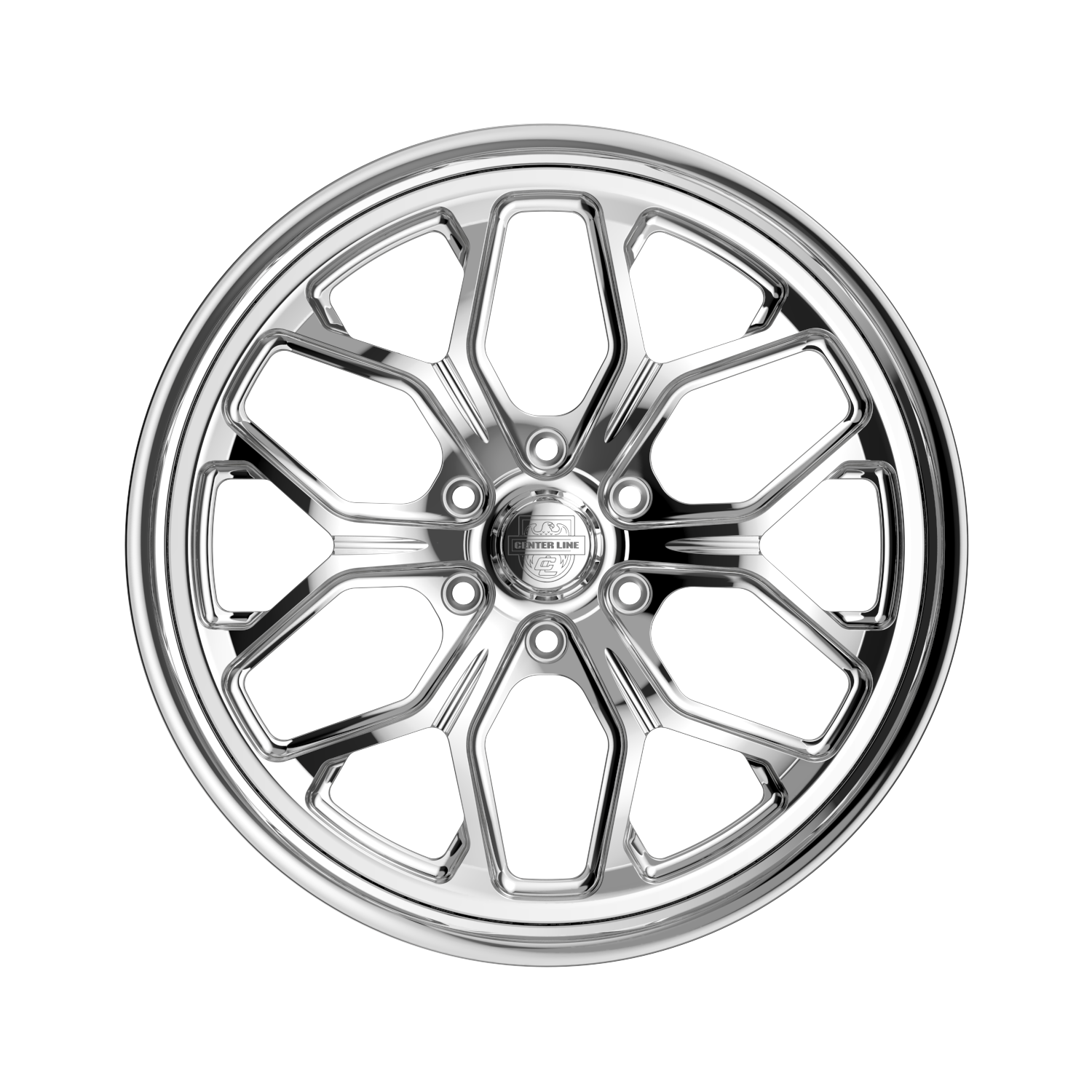 Center Line ST06 22X10 +25 Polished
