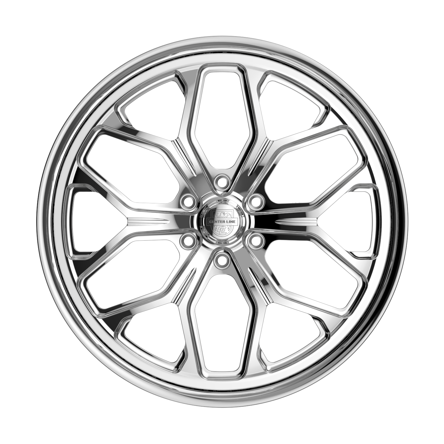 Center Line ST06 24X10 +25 Polished