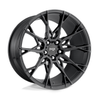 Niche 1Pc M183 Staccato 22X10 +50 Matte Black