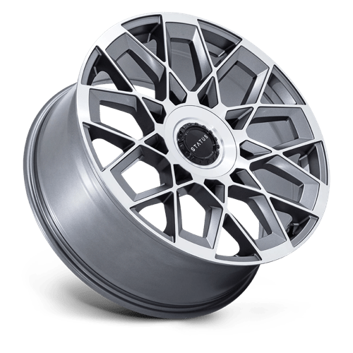 Status St005 Matrix 22X9.5 +25 Anthracite Mirrored