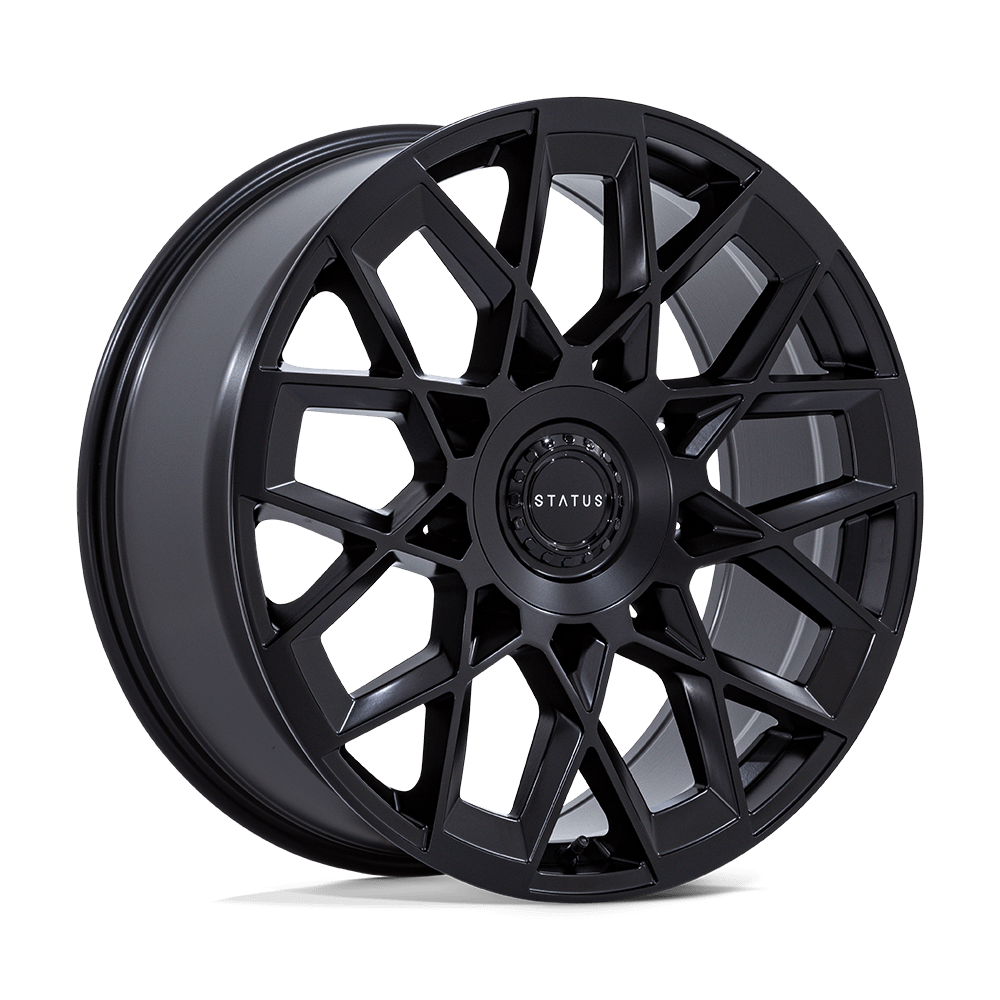 Status St005 Matrix 22X9.5 +25 Matte Black