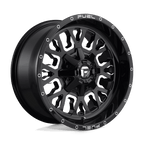 Fuel 1Pc D611 Stroke 18X9 +1 Gloss Black Milled