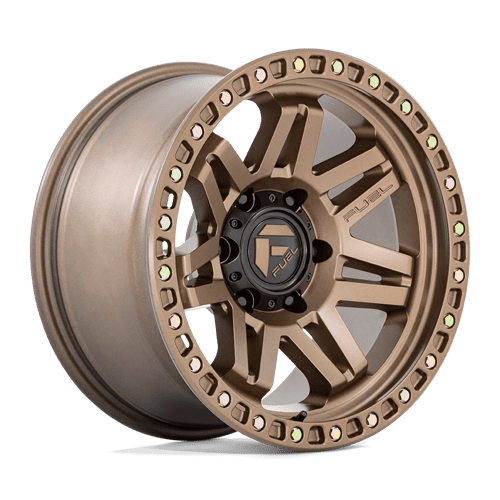 Fuel 1Pc D811 Syndicate 17X9 +1 Full Matte Bronze