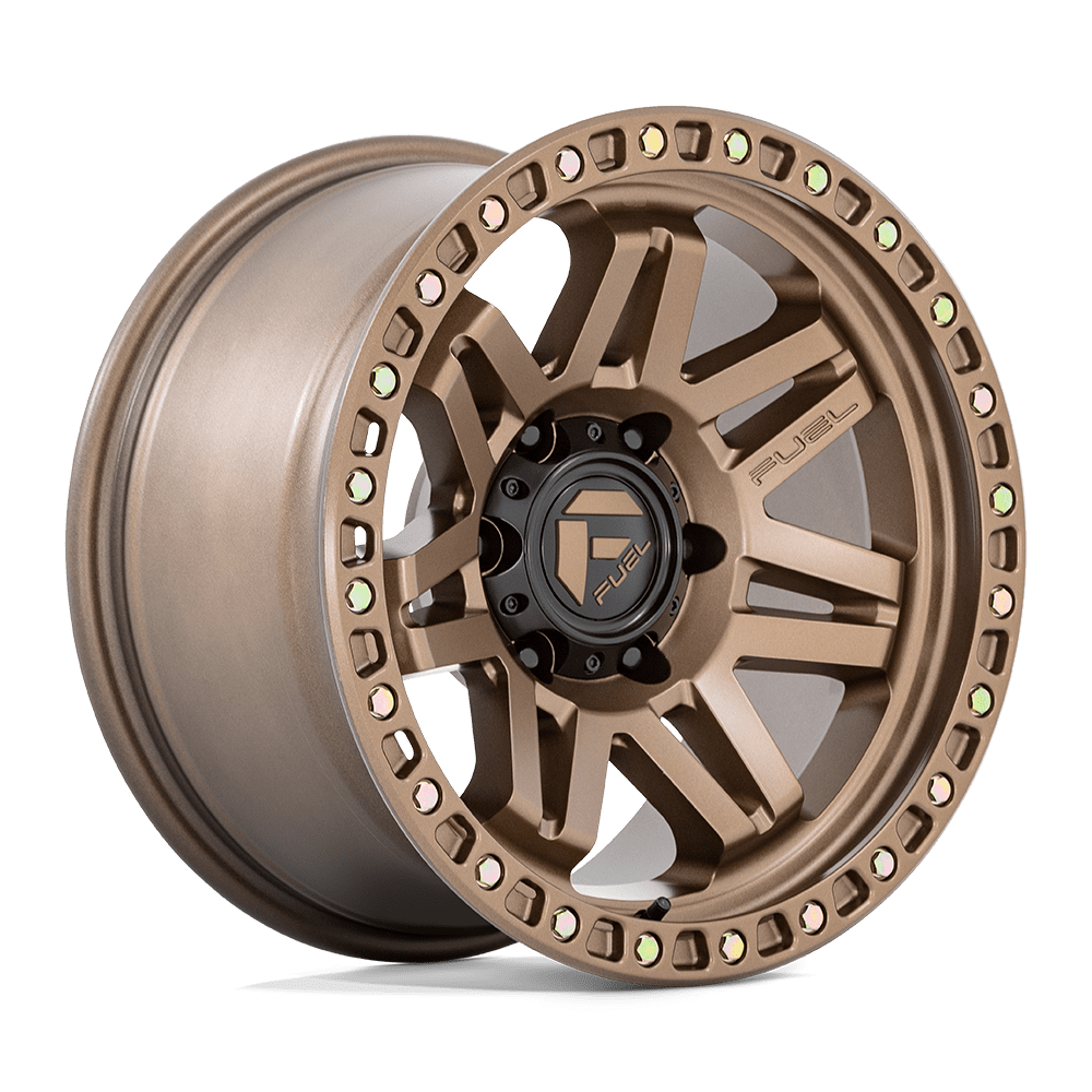 Fuel 1Pc D811 Syndicate 17X9 -12 Full Matte Bronze