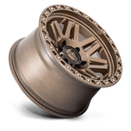 Fuel 1Pc D811 Syndicate 17X9 -12 Full Matte Bronze