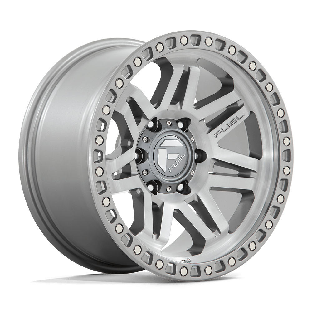 Fuel 1Pc D812 Syndicate 17X9 -12 Platinum
