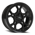 Vision Off-Road Black 20X9 +18 Gloss Black