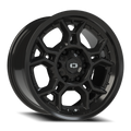 Vision Off-Road Black 17X8.5 +18 Gloss Black