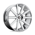 Dub 1Pc S120 Shot Calla 24X10 +20 Chrome Plated