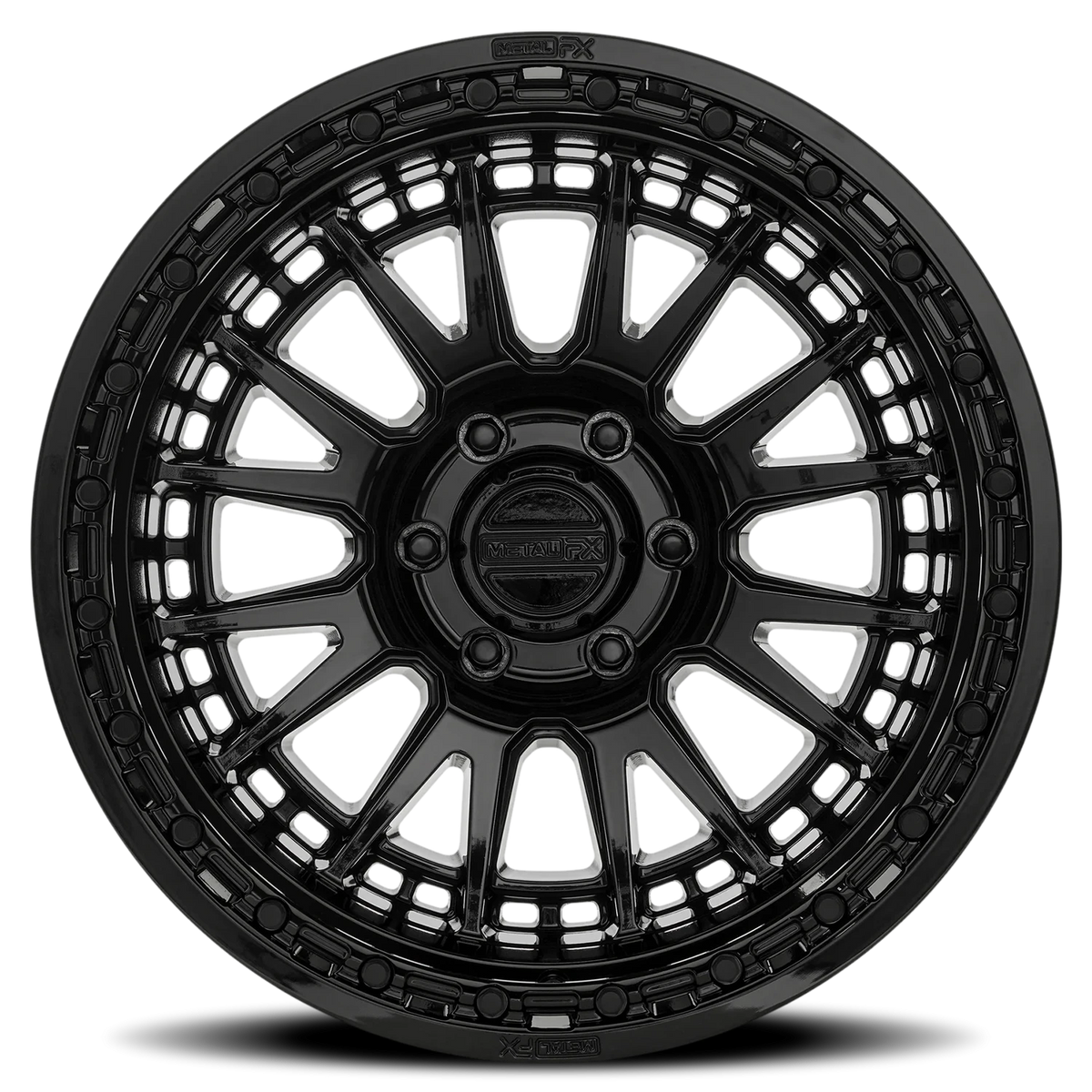 Metal-FX Slayer Truck 17X9 +0 Gloss Black