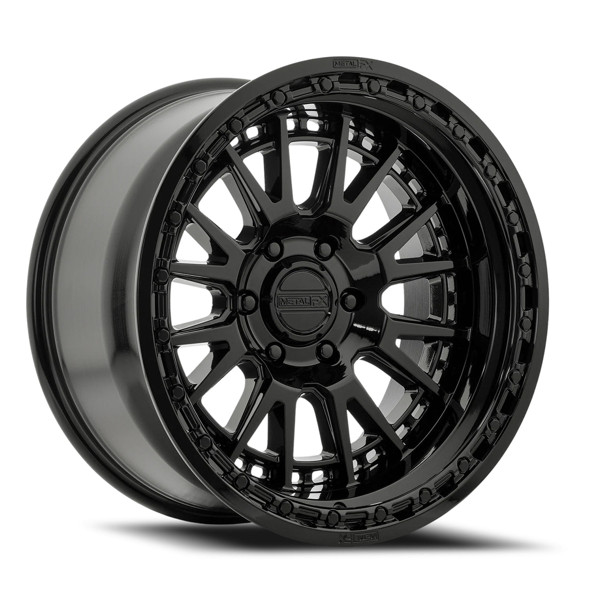 Metal-FX Slayer Truck 17X9 -12 Gloss Black