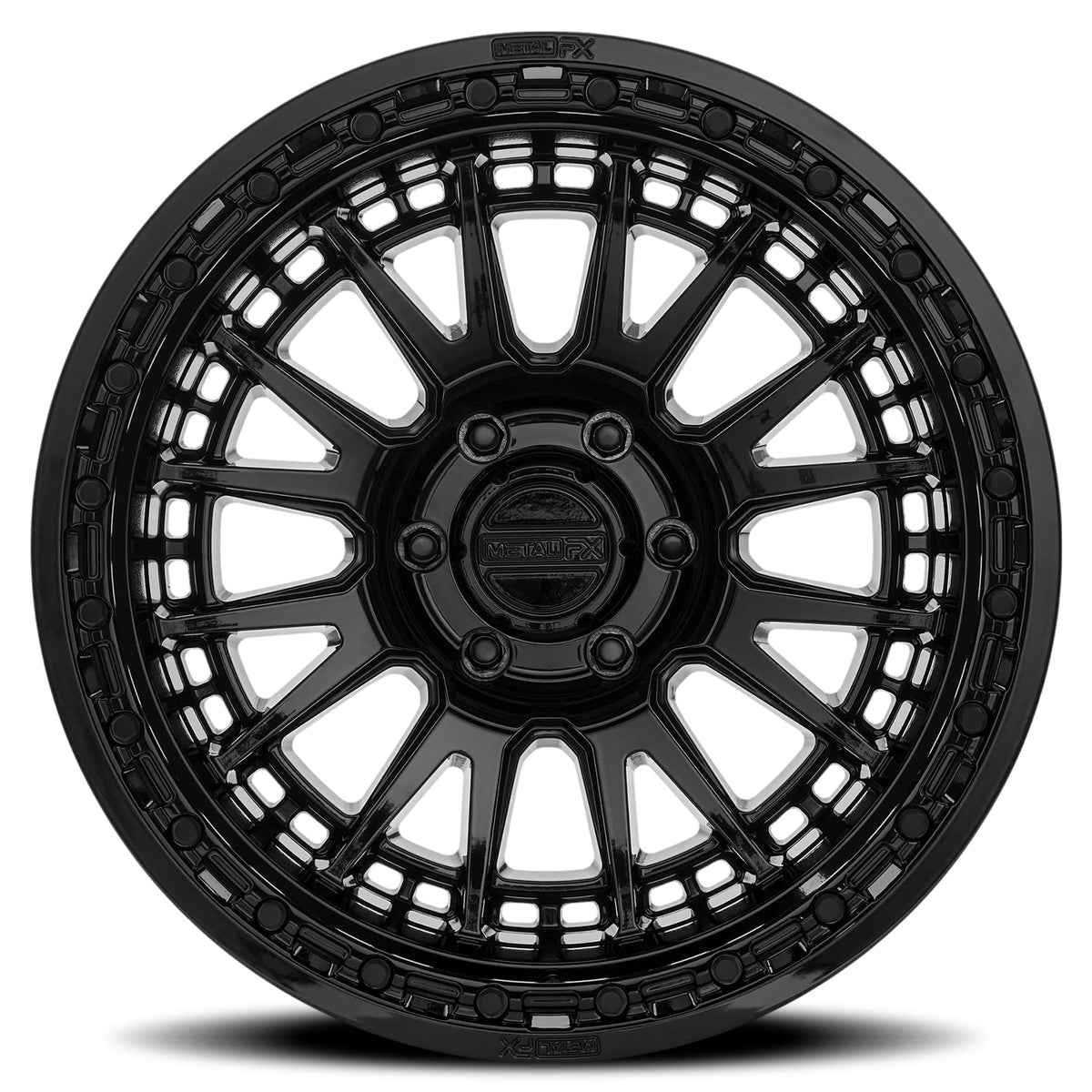 Metal-FX Slayer Truck 17X9 -12 Gloss Black