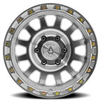 Arena Sting 17X9 +0 Gloss Silver Machined