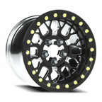 Vision ATV 346 15X10 +25 Gloss Black Milled Spoke