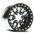 Vision ATV 346 15X6 +50.6 Gloss Black Milled Spoke