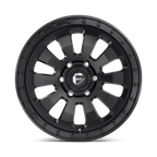 Fuel 1Pc D630 Tactic 17X9 -12 Matte Black