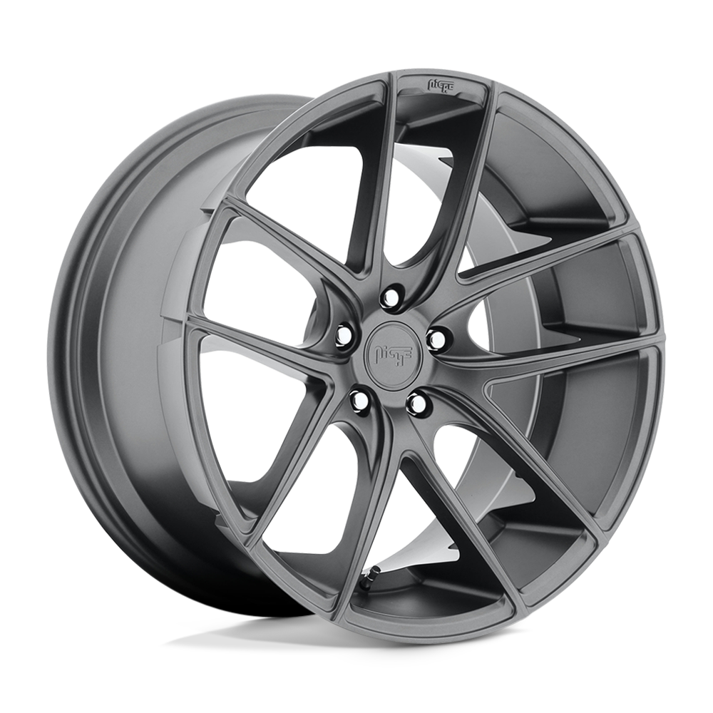 Niche 1Pc M129 Targa 20X10 +40 Matte Gunmetal