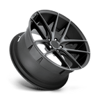 Niche 1Pc M130 Targa 20X10.5 +40 Matte Black Double Dark Tint