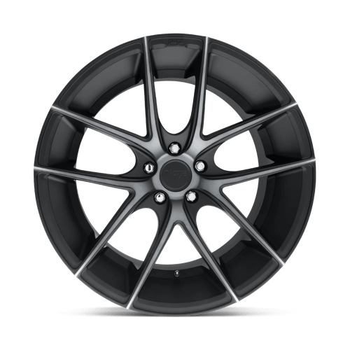 Niche 1Pc M130 Targa 20X8.5 +40 Matte Black Double Dark Tint