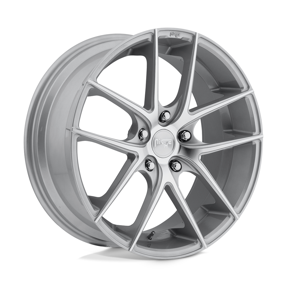 Niche 1Pc M131 Targa 18X9.5 +40 Gloss Silver Machined