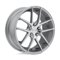 Niche 1Pc M131 Targa 19X9.5 +20 Gloss Silver Machined