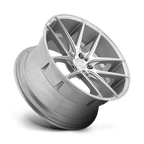 Niche 1Pc M131 Targa 19X9.5 +50 Gloss Silver Machined