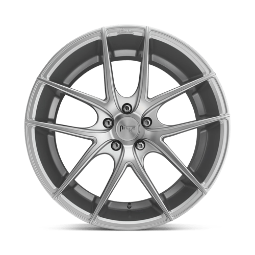 Niche 1Pc M131 Targa 20X10 +40 Gloss Silver Machined