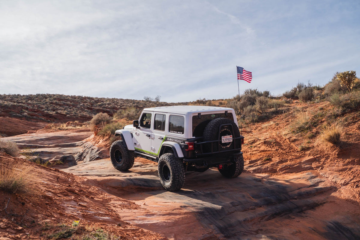 2018-2025 Jeep Wrangler JL Body Mounted Tire Carrier