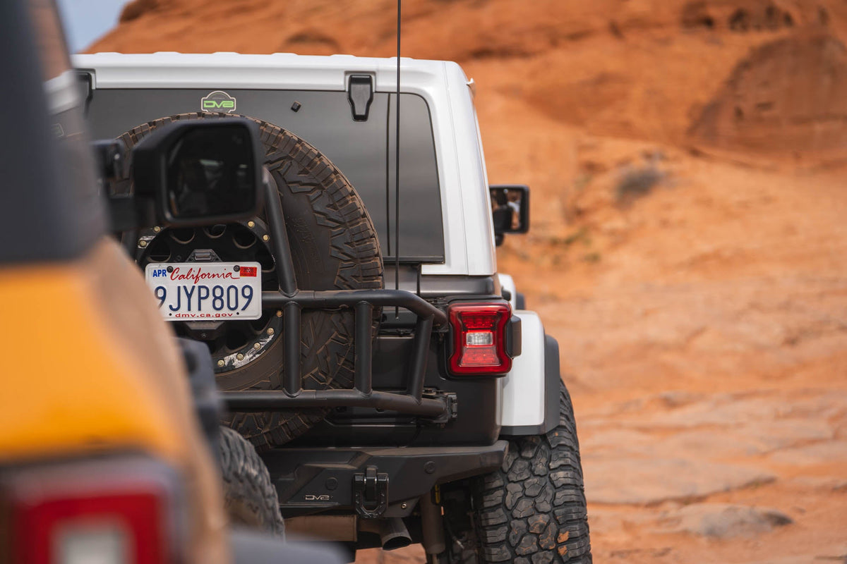 2018-2025 Jeep Wrangler JL Body Mounted Tire Carrier