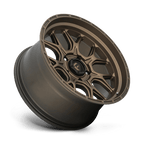 Fuel 1Pc D671 Tech 20X10 -18 Matte Bronze