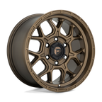 Fuel 1Pc D671 Tech 17X9 +20 Matte Bronze